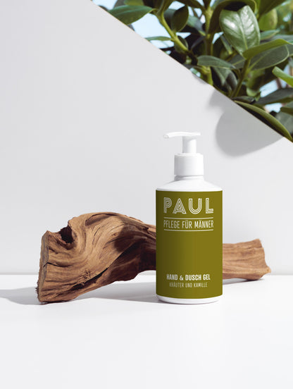 Hand & Dusch Gel, KRÄUTER UND KAMILLE